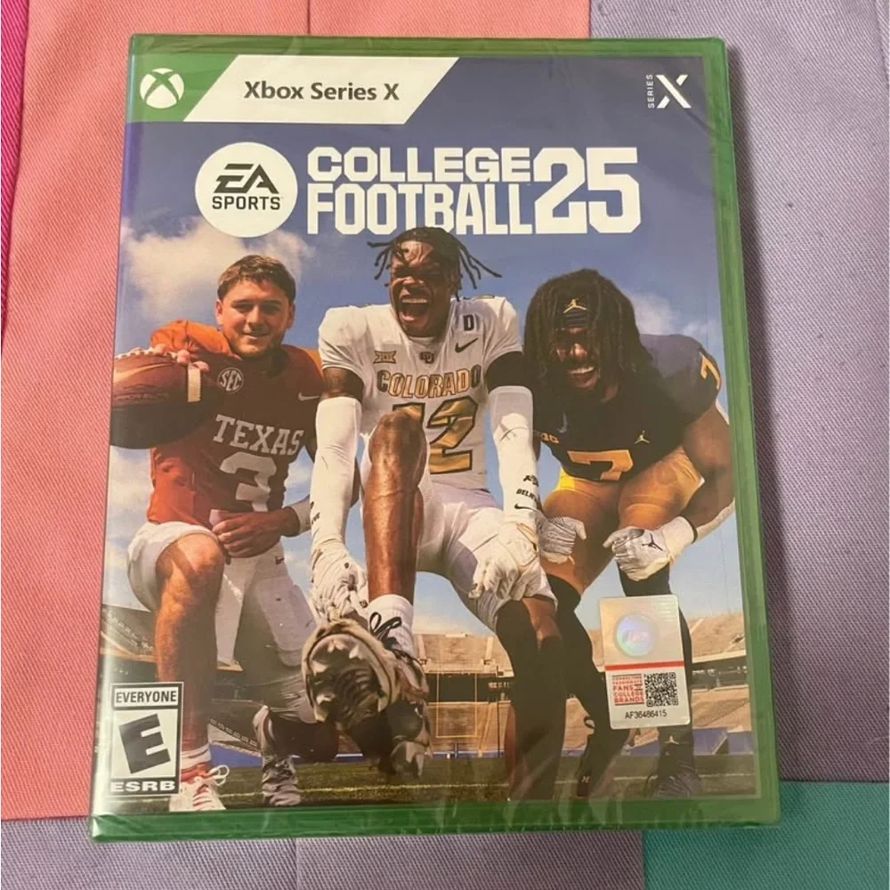Microsoft Xbox Series X College Football 25 Game - Green Case